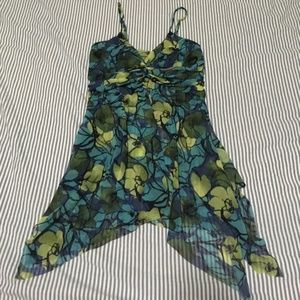 Azulu polyester party top